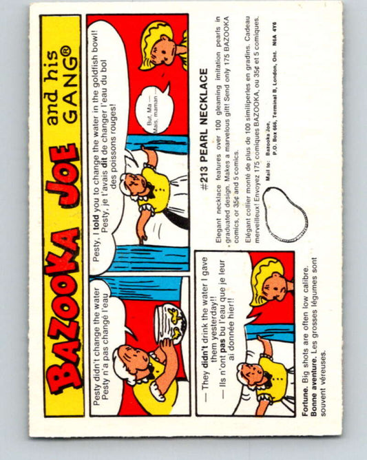 1970's O-Pee-Chee Bazooka Joe and his Gang #4   V16417