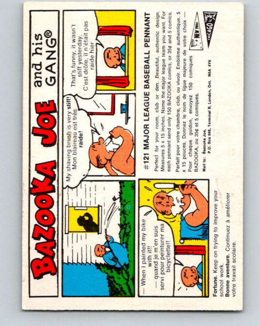 1970's O-Pee-Chee Bazooka Joe and his Gang #5  V16418