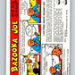 1970's O-Pee-Chee Bazooka Joe and his Gang #6  V16420