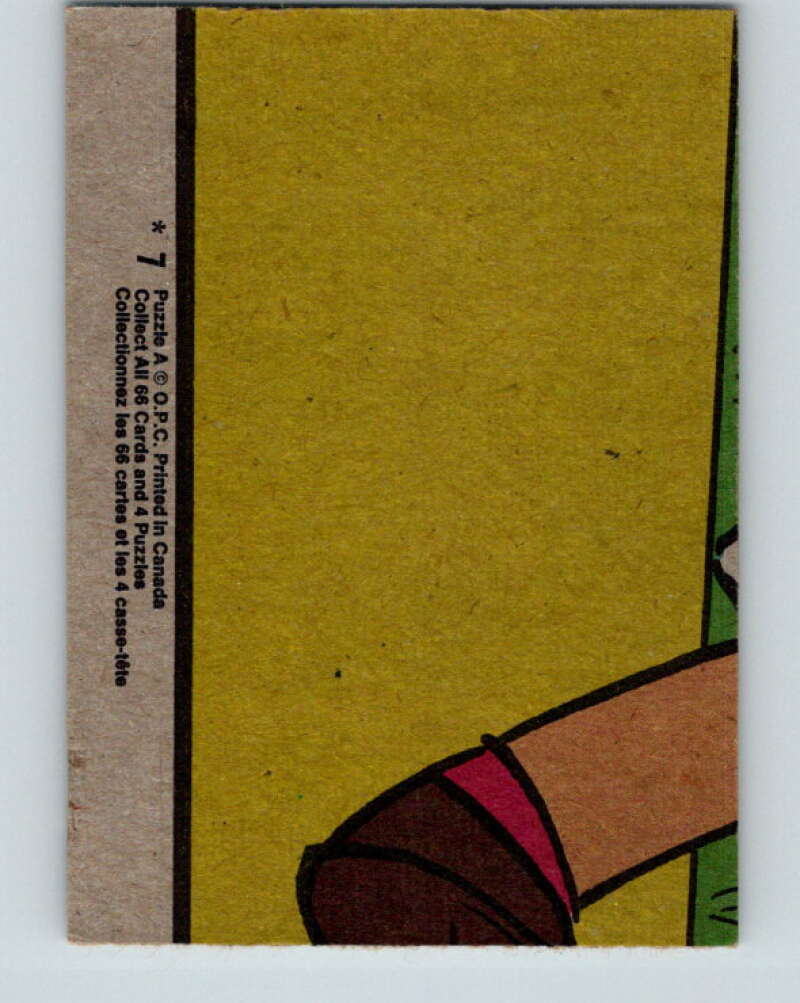 1970's O-Pee-Chee Bazooka Joe and his Gang #7  V16421