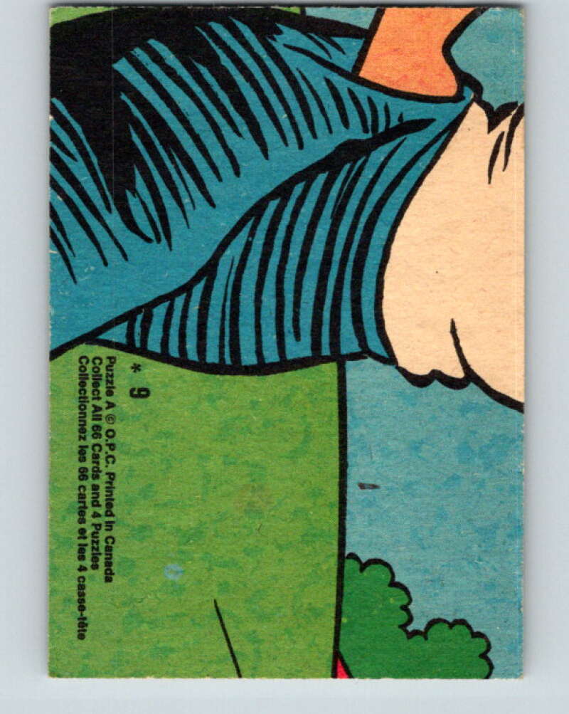 1970's O-Pee-Chee Bazooka Joe and his Gang #9  V16423