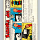 1970's O-Pee-Chee Bazooka Joe and his Gang #16  V16430