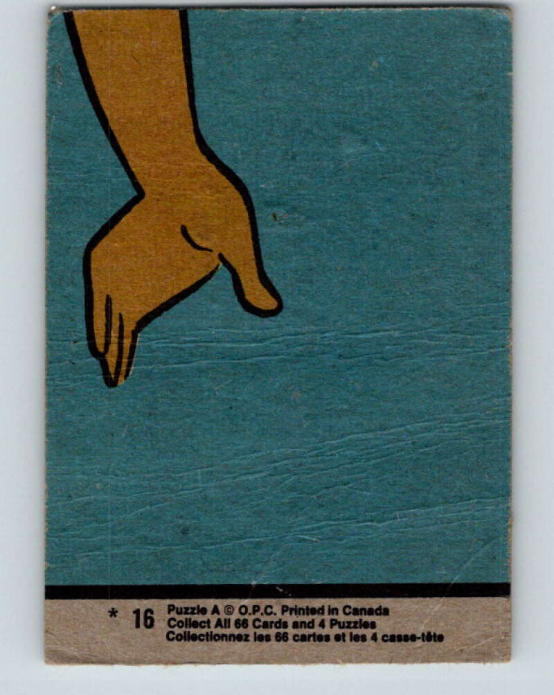 1970's O-Pee-Chee Bazooka Joe and his Gang #16  V16431