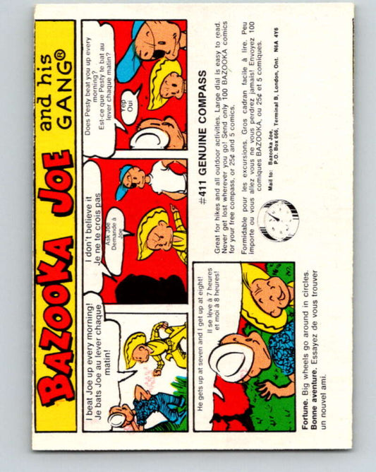 1970's O-Pee-Chee Bazooka Joe and his Gang #30  V16439