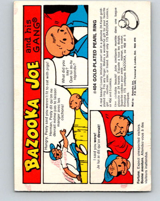 1970's O-Pee-Chee Bazooka Joe and his Gang #32  V16440