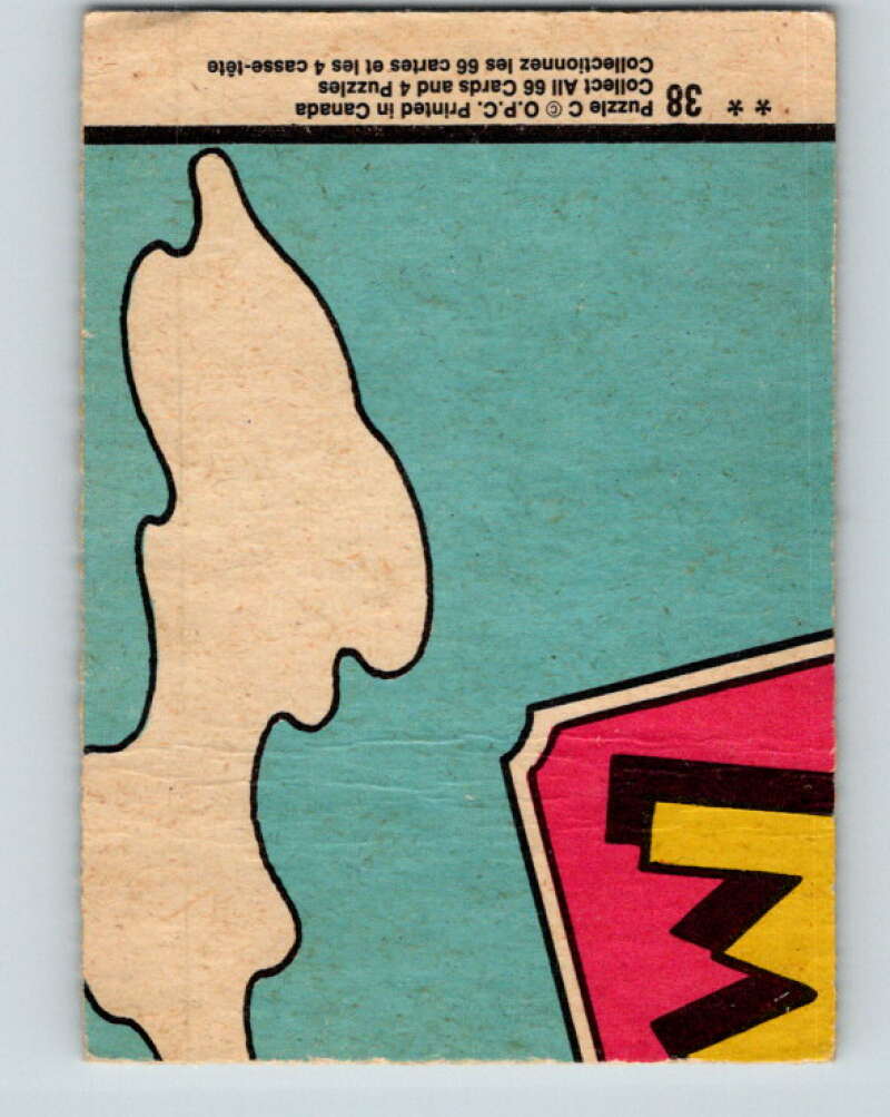 1970's O-Pee-Chee Bazooka Joe and his Gang #38  V16444