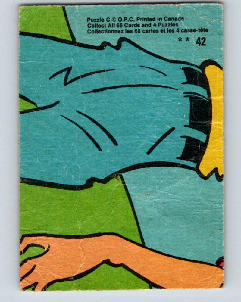 1970's O-Pee-Chee Bazooka Joe and his Gang #42 V16446