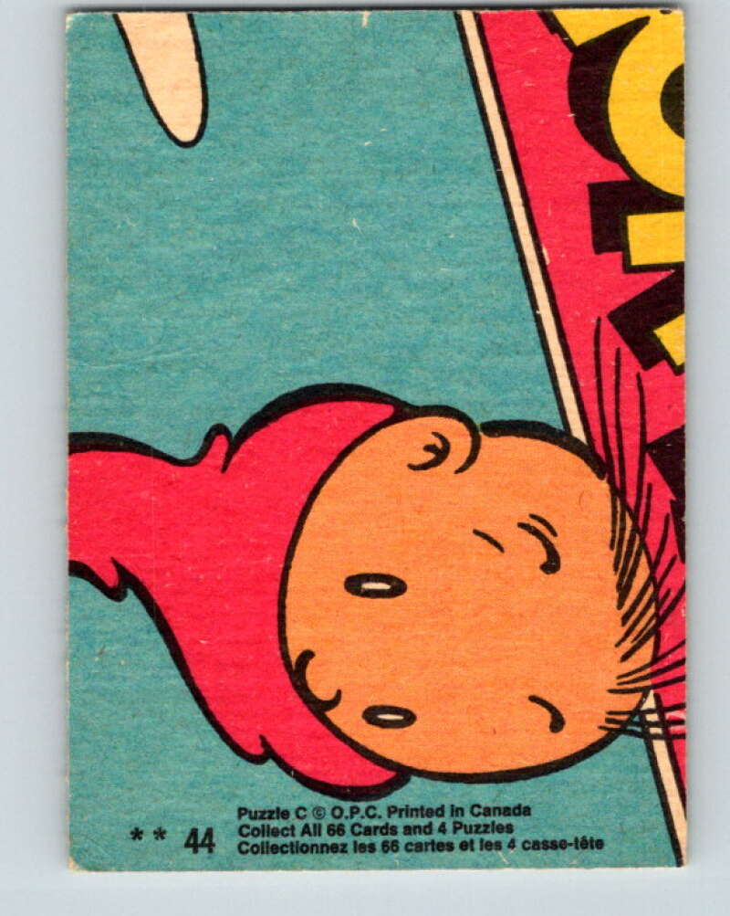 1970's O-Pee-Chee Bazooka Joe and his Gang #44  V16447