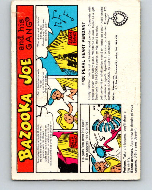 1970's O-Pee-Chee Bazooka Joe and his Gang #45  V16450
