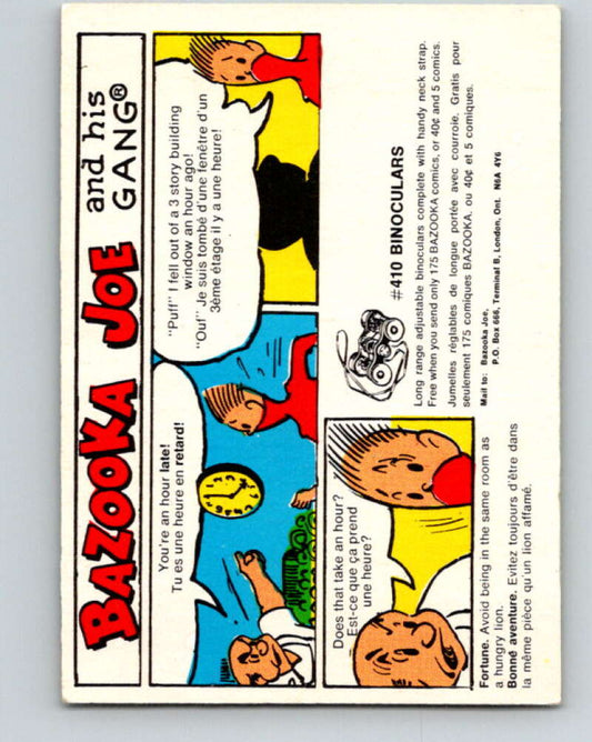 1970's O-Pee-Chee Bazooka Joe and his Gang #48  V16452