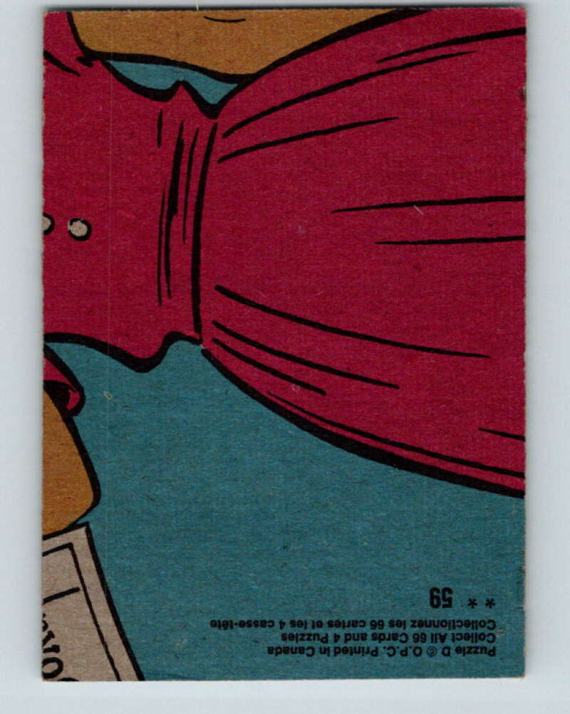 1970's O-Pee-Chee Bazooka Joe and his Gang #59  V16457