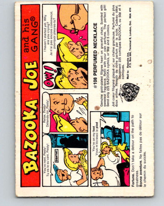 1970's O-Pee-Chee Bazooka Joe and his Gang #60  V16458