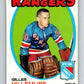 1971-72 Topps #18 Gilles Villemure  New York Rangers  V16490