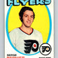 1971-72 Topps #19 Serge Bernier  RC Rookie Philadelphia Flyers  V16492