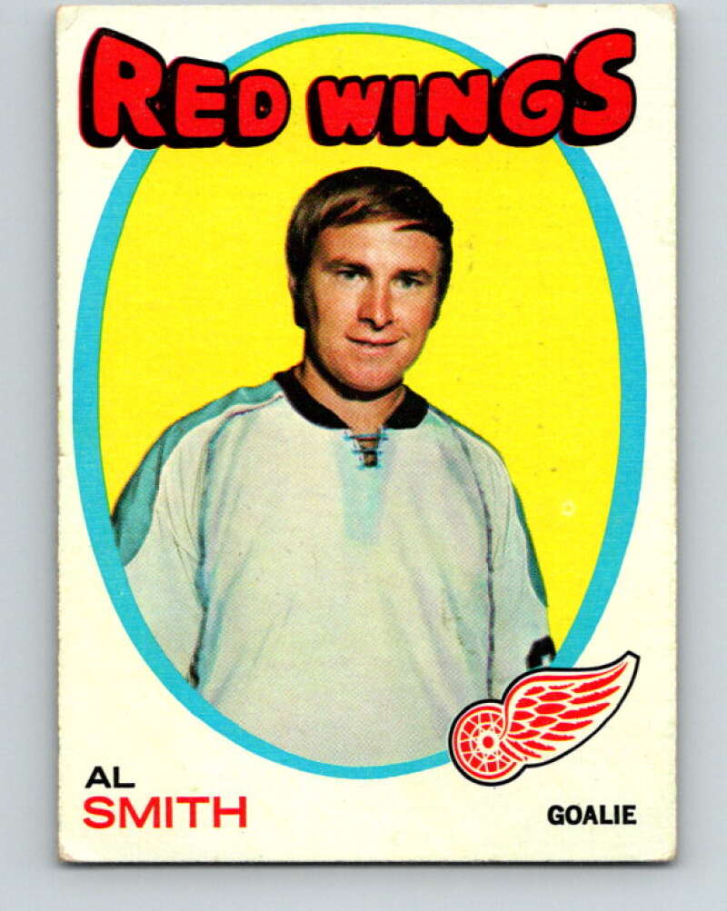 1971-72 Topps #27 Al Smith  Detroit Red Wings  V16495