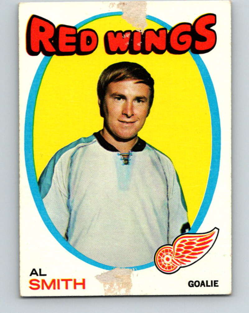 1971-72 Topps #27 Al Smith  Detroit Red Wings  V16497