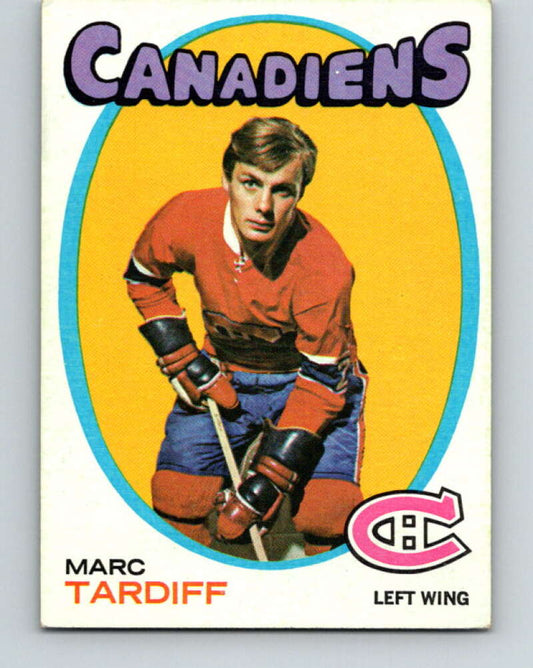 1971-72 Topps #29 Marc Tardif  Montreal Canadiens  V16499