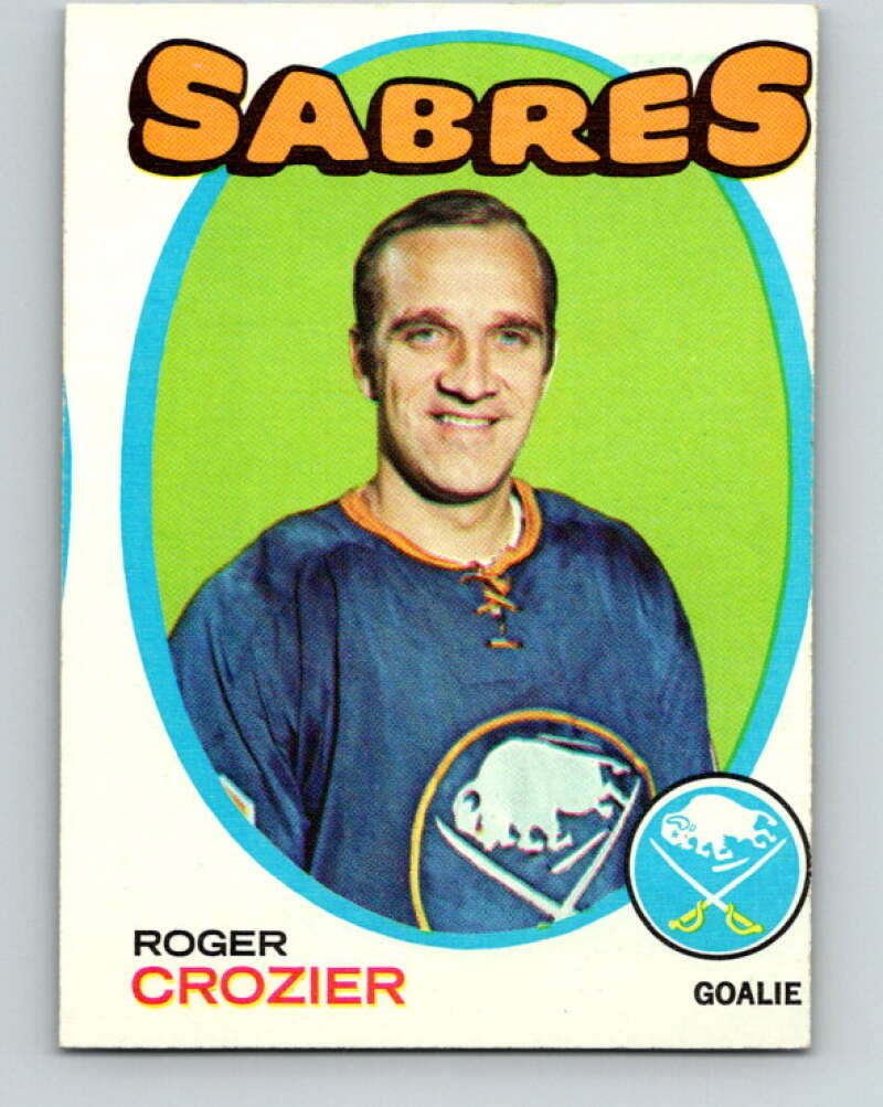 1971-72 Topps #36 Roger Crozier  Buffalo Sabres  V16501