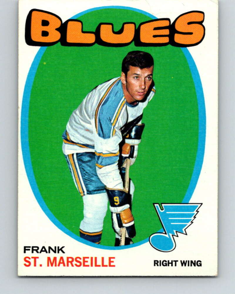 1971-72 Topps #38 Frank St. Marseille  St. Louis Blues  V16502