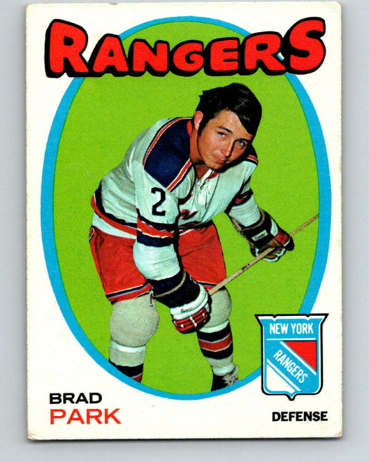1971-72 Topps #40 Brad Park  New York Rangers  V16503