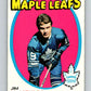 1971-72 Topps #43 Jim McKenny  RC Rookie Toronto Maple Leafs  V16504
