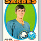1971-72 Topps #49 Al Hamilton  Buffalo Sabres  V16506