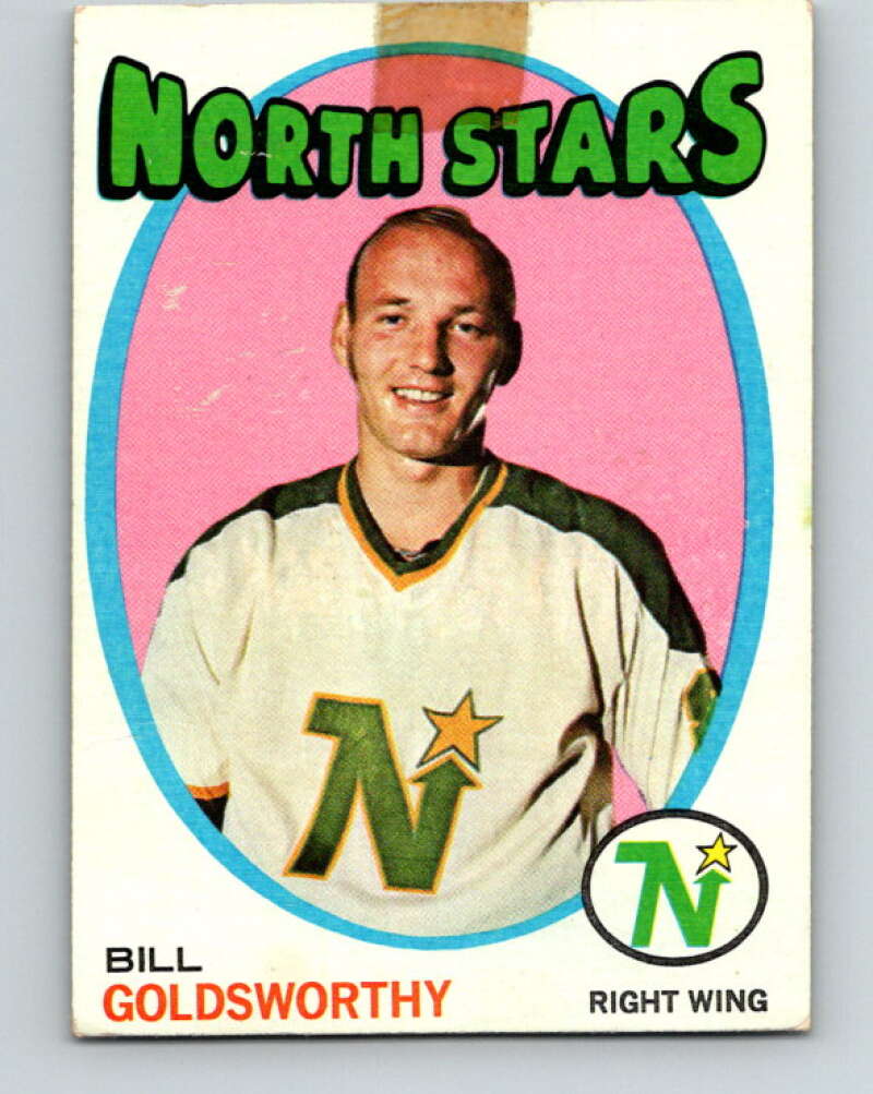 1971-72 Topps #55 Bill Goldsworthy  Minnesota North Stars  V16509