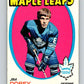 1971-72 Topps #57 Jim Dorey  Toronto Maple Leafs  V16510