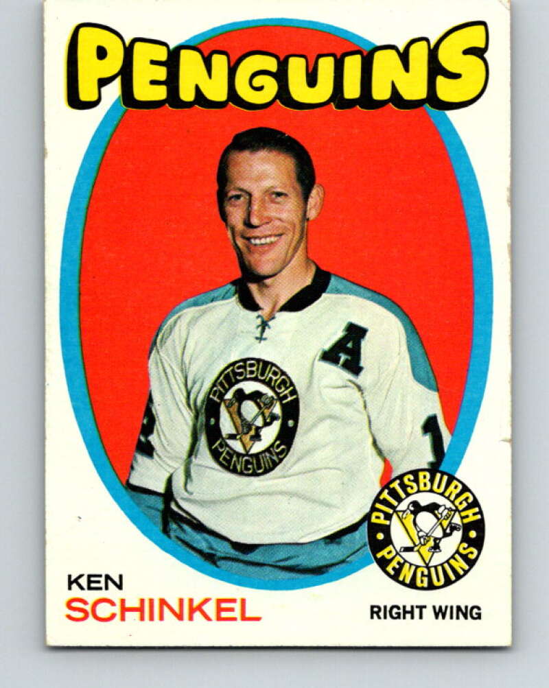 1971-72 Topps #64 Ken Schinkel  Pittsburgh Penguins  V16515