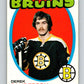 1971-72 Topps #65 Derek Sanderson  Boston Bruins  V16516