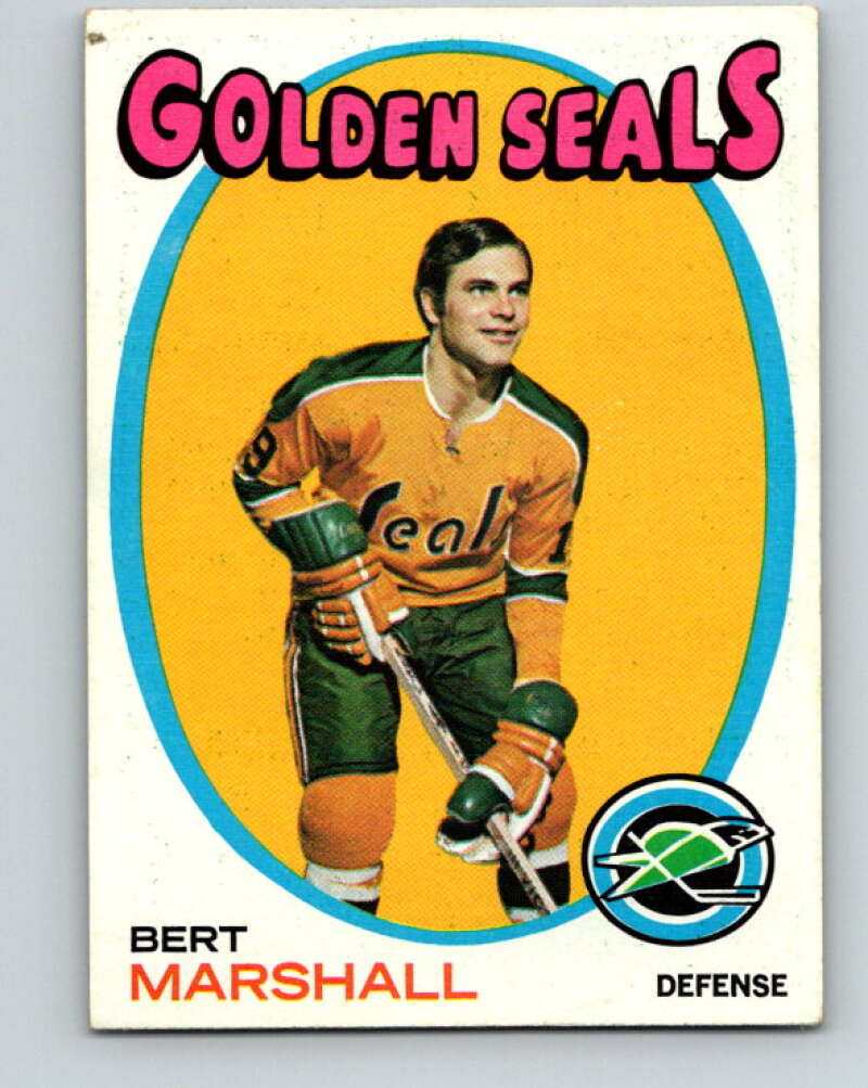 1971-72 Topps #73 Bert Marshall  California Golden Seals  V16519