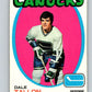 1971-72 Topps #95 Dale Tallon  Vancouver Canucks  V16535