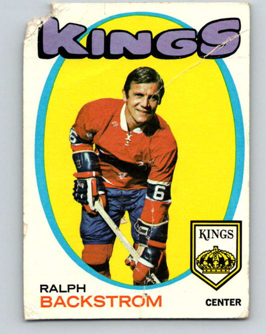 1971-72 Topps #108 Ralph Backstrom  Los Angeles Kings  V16540