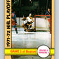 1972-73 Topps #2 Playoff Game 1 Rangers/Bruins  V16551