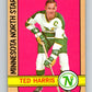 1972-73 Topps #23 Ted Harris  Minnesota North Stars  V16553