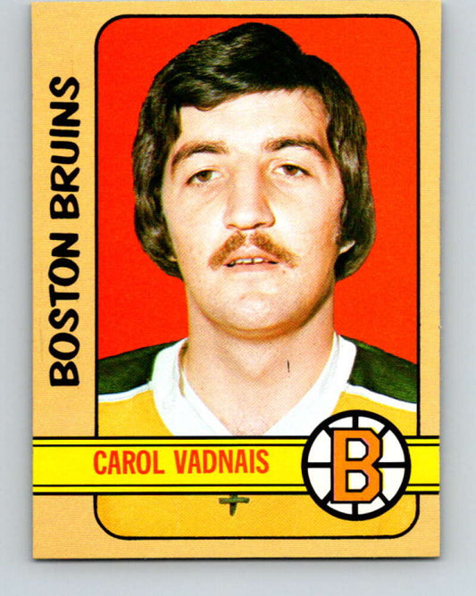 1972-73 Topps #85 Carol Vadnais  Boston Bruins  V16571