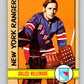 1972-73 Topps #137 Gilles Villemure  New York Rangers  V16594
