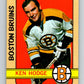 1972-73 Topps #166 Ken Hodge  Boston Bruins  V16606