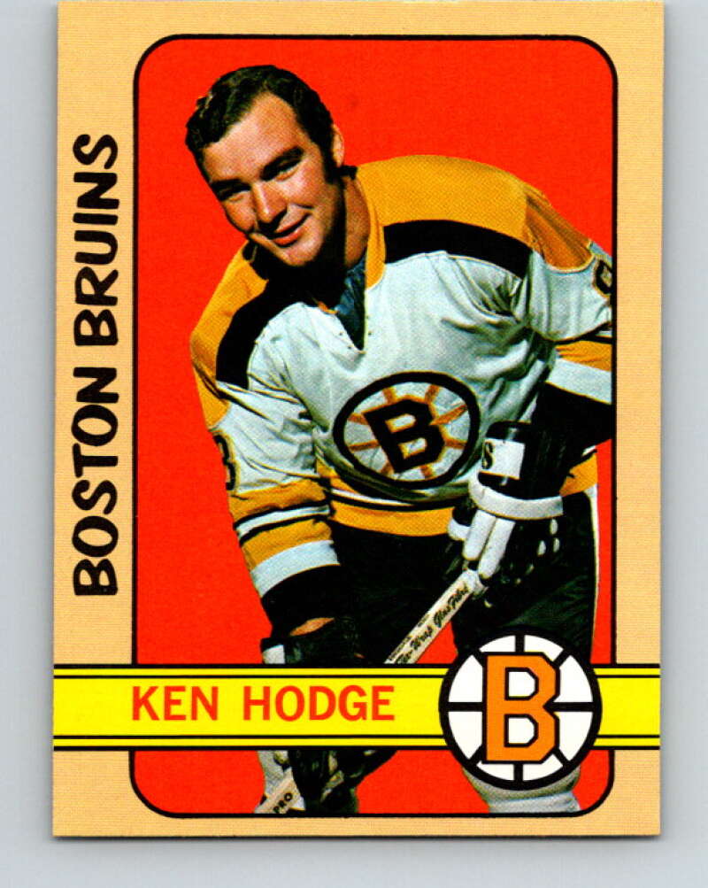 1972-73 Topps #166 Ken Hodge  Boston Bruins  V16606