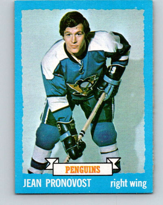 1973-74 Topps #11 Jean Pronovost  Pittsburgh Penguins  V16619