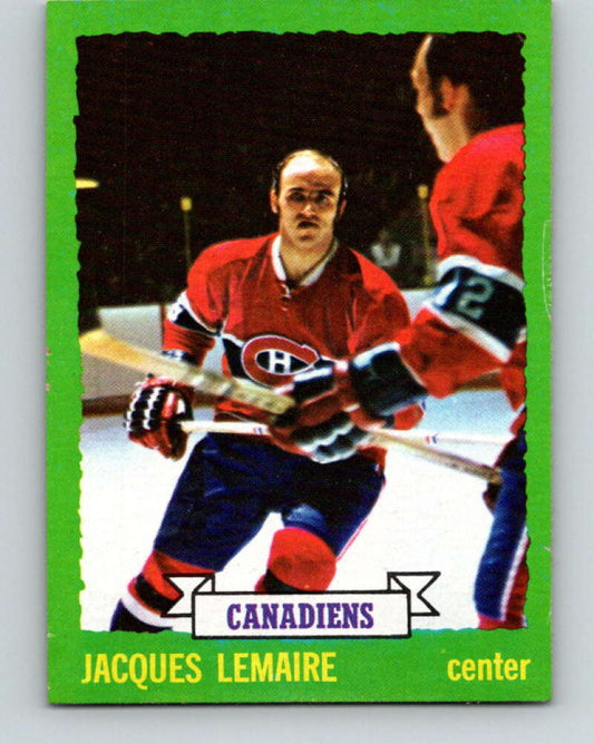 1973-74 Topps #56 Jacques Lemaire  Montreal Canadiens  V16638
