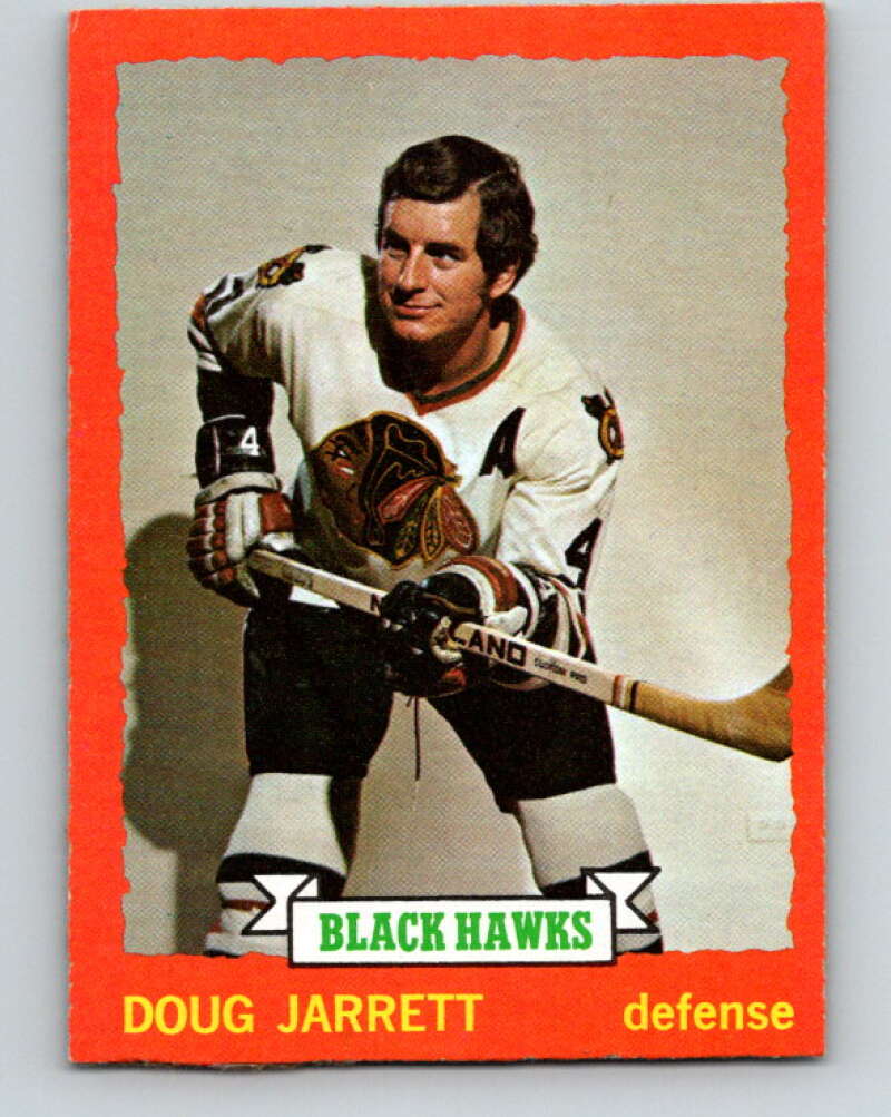 1973-74 Topps #76 Doug Jarrett  Chicago Blackhawks  V16648