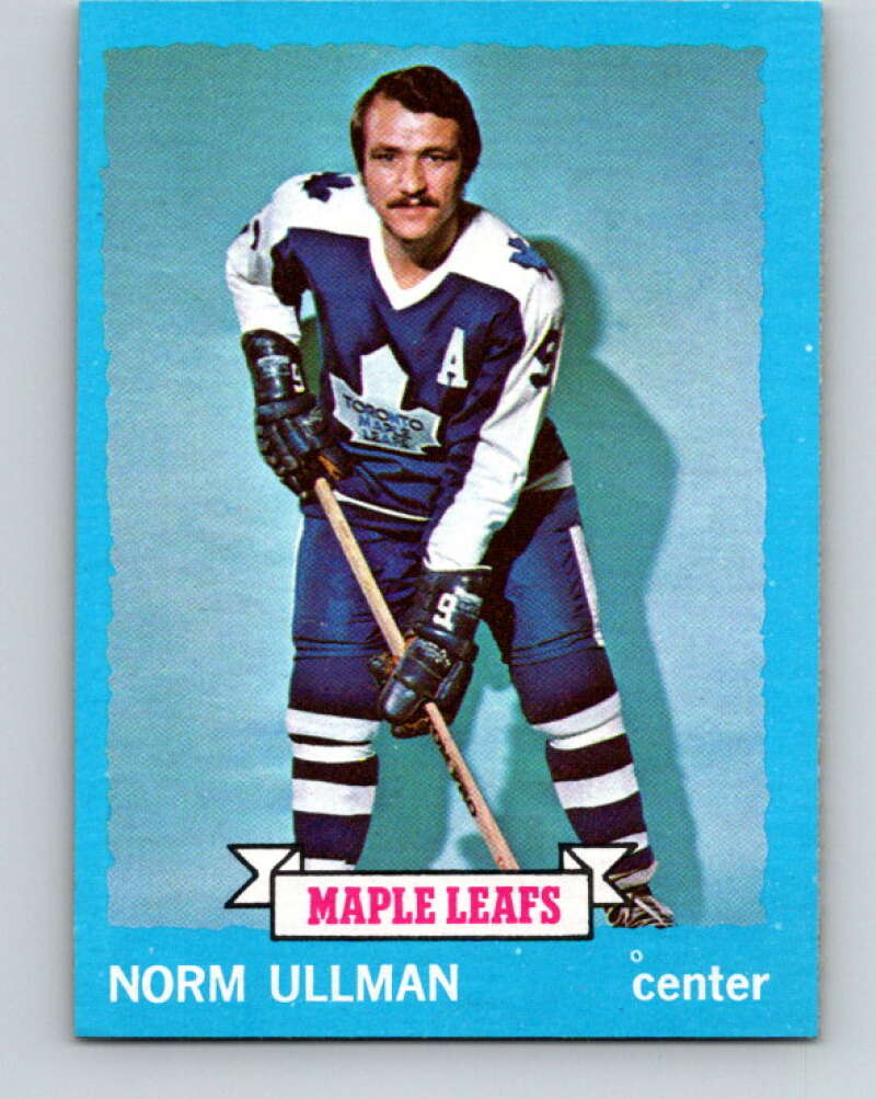 1973-74 Topps #148 Norm Ullman  Toronto Maple Leafs  V16673