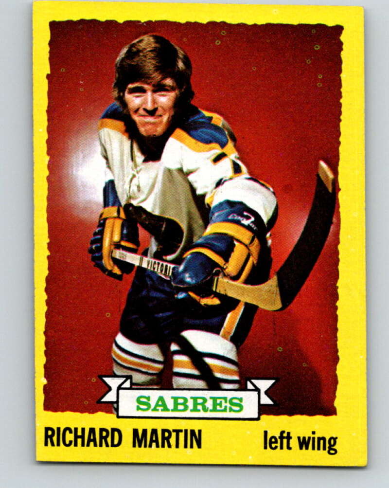 1973-74 Topps #155 Rick Martin  Buffalo Sabres  V16677