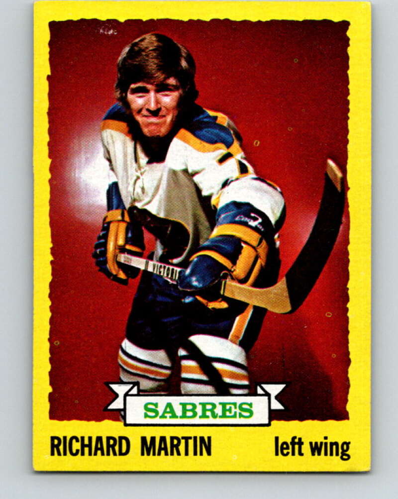 1973-74 Topps #155 Rick Martin  Buffalo Sabres  V16678