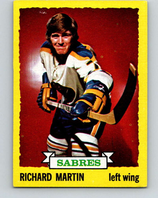 1973-74 Topps #155 Rick Martin  Buffalo Sabres  V16678