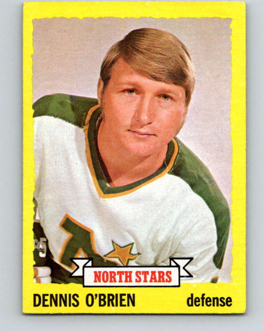 1973-74 Topps #177 Dennis O'Brien RC Rookie North Stars  V16688