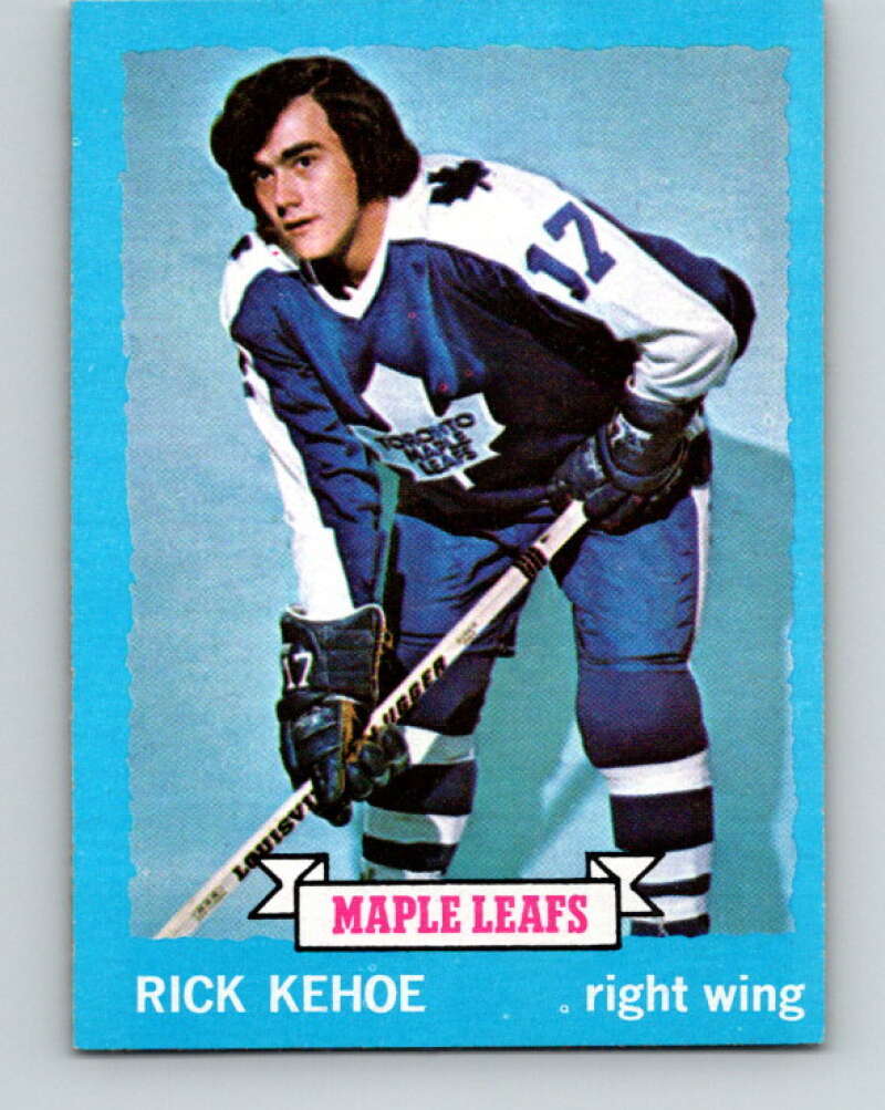 1973-74 Topps #179 Rick Kehoe  RC Rookie Toronto Maple Leafs  V16692