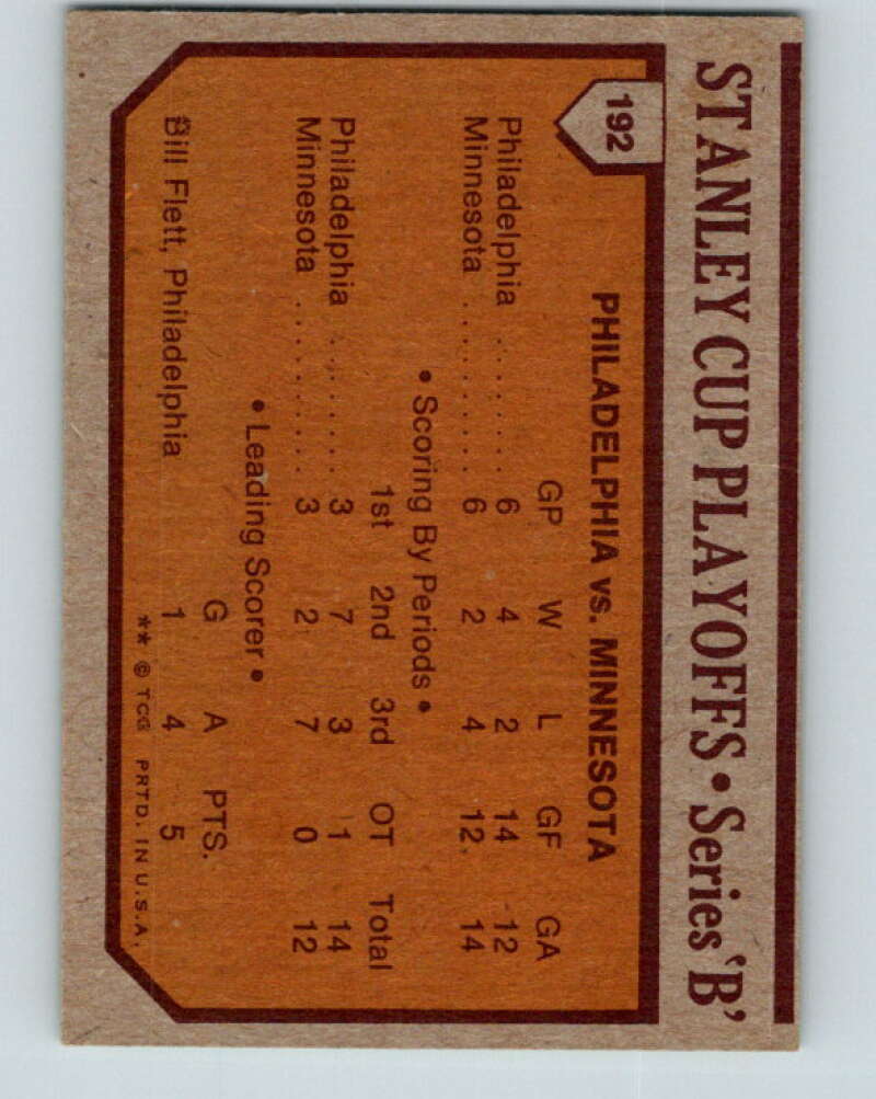1973-74 Topps #192 Series B  Philadelphia Vs. Minnesota  V16699