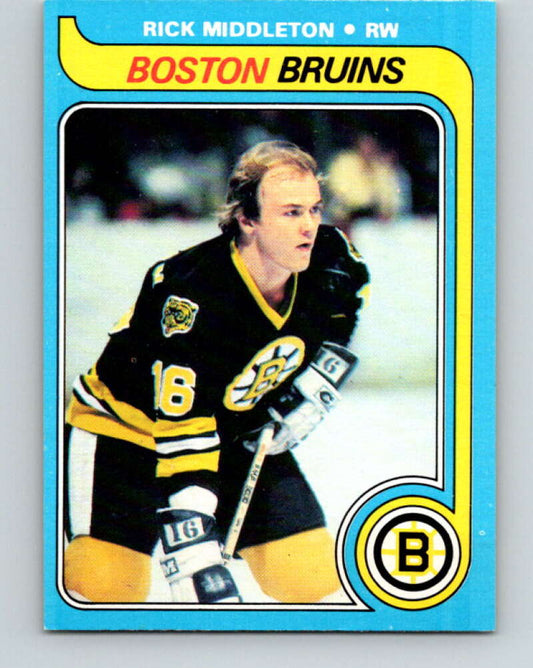 1979-80 O-Pee-Chee #10 Rick Middleton  Boston Bruins  V16812